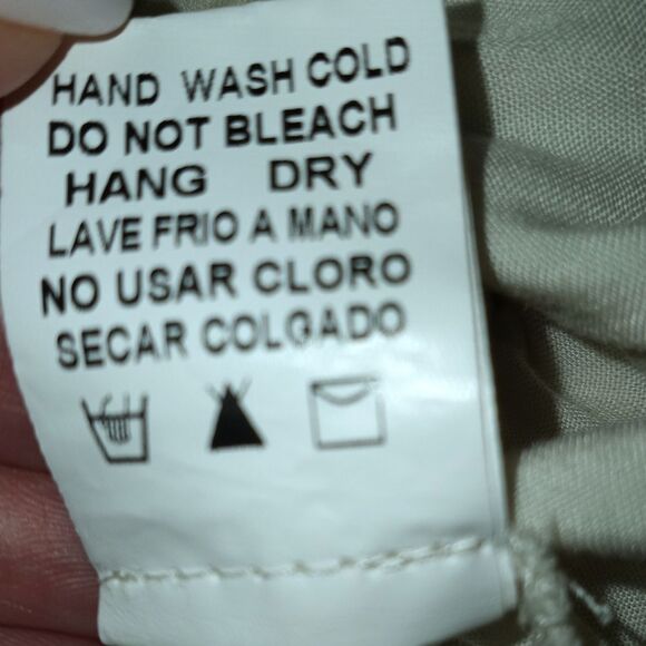 Nectar x Clothing Cream Floral Mini Dress Sz.L EUC - Picture 9 of 9